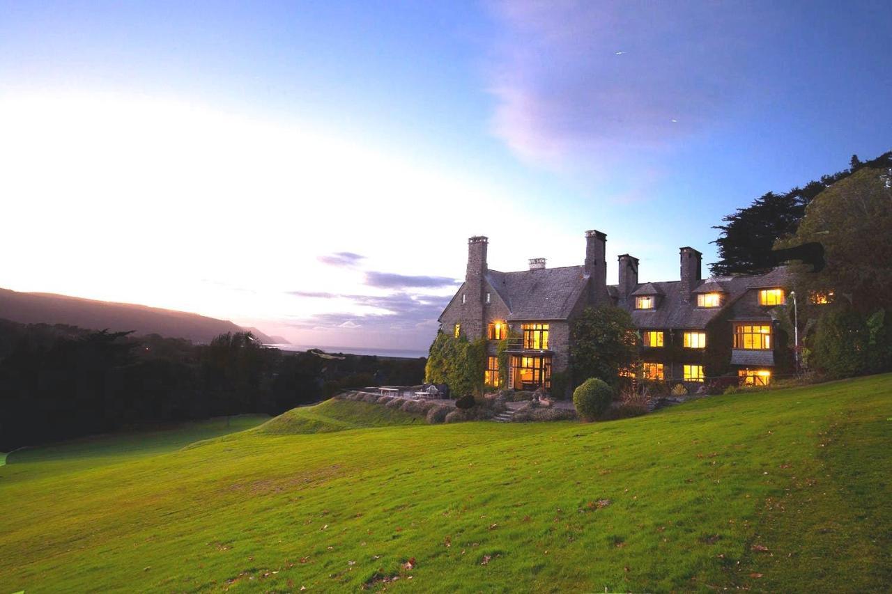Luxury Bed And Breakfast At Bossington Hall In Exmoor, Somerset ポーロック エクステリア 写真
