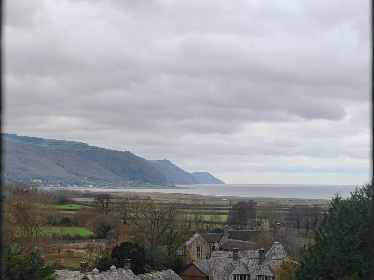 Luxury Bed And Breakfast At Bossington Hall In Exmoor, Somerset ポーロック エクステリア 写真