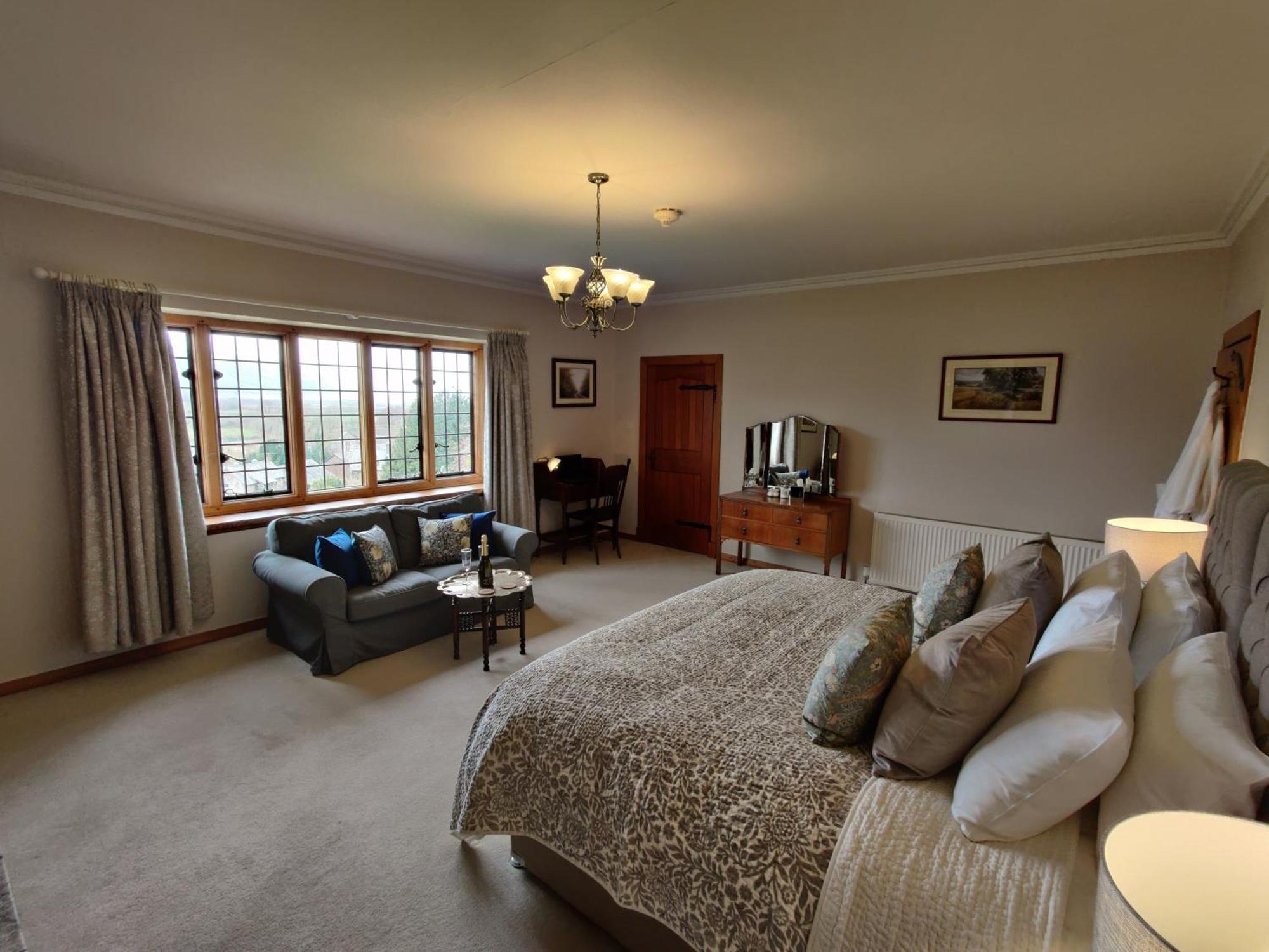 Luxury Bed And Breakfast At Bossington Hall In Exmoor, Somerset ポーロック 部屋 写真
