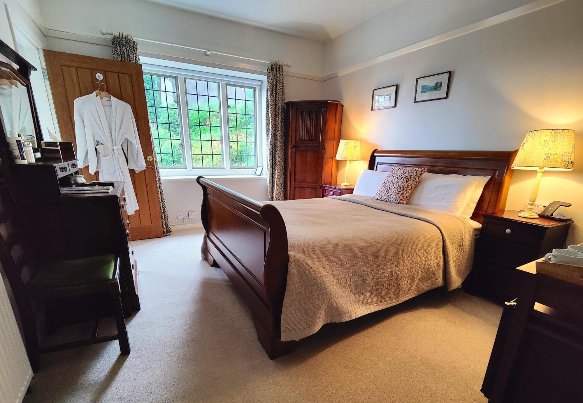Luxury Bed And Breakfast At Bossington Hall In Exmoor, Somerset ポーロック 部屋 写真