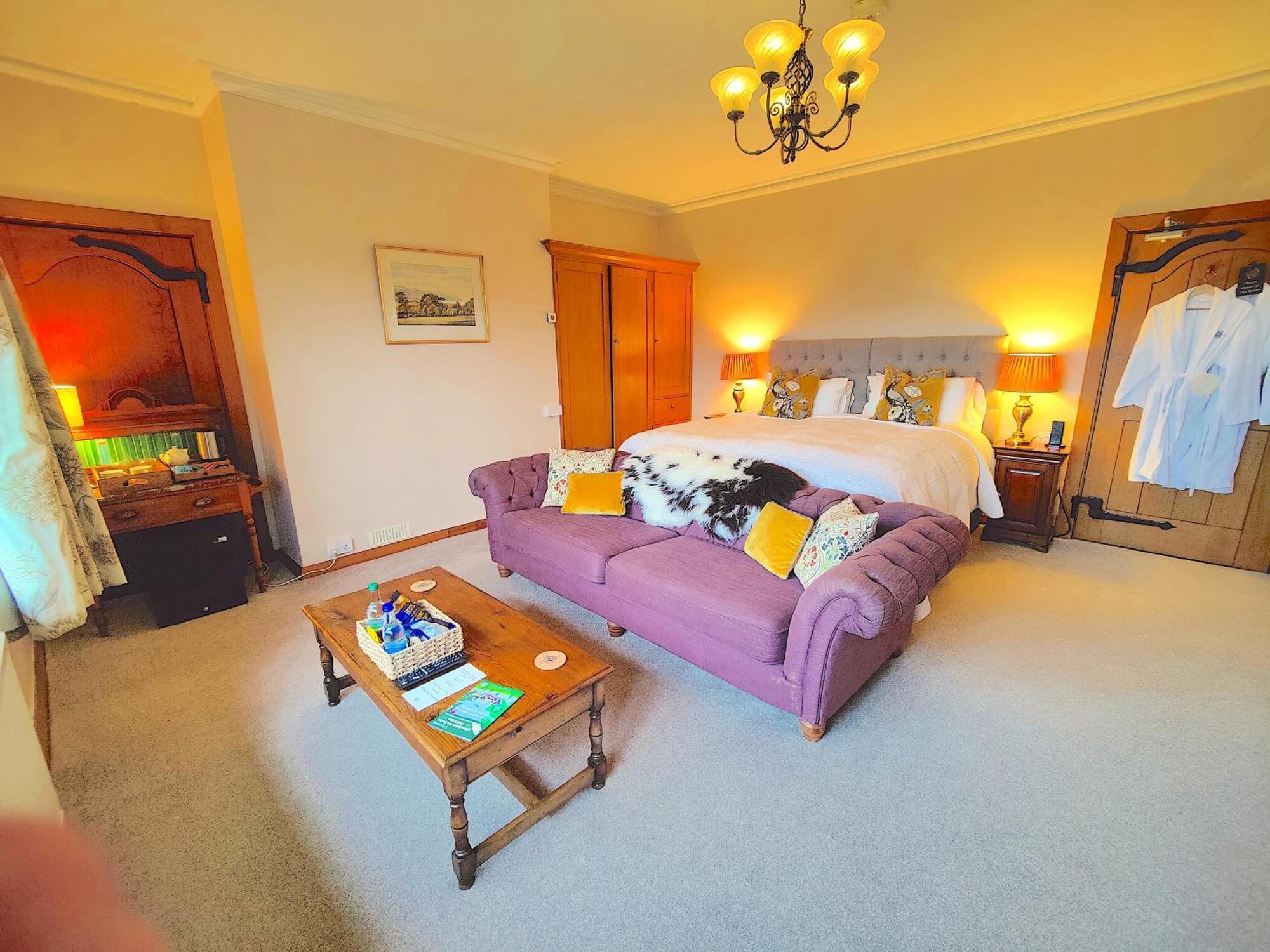 Luxury Bed And Breakfast At Bossington Hall In Exmoor, Somerset ポーロック エクステリア 写真