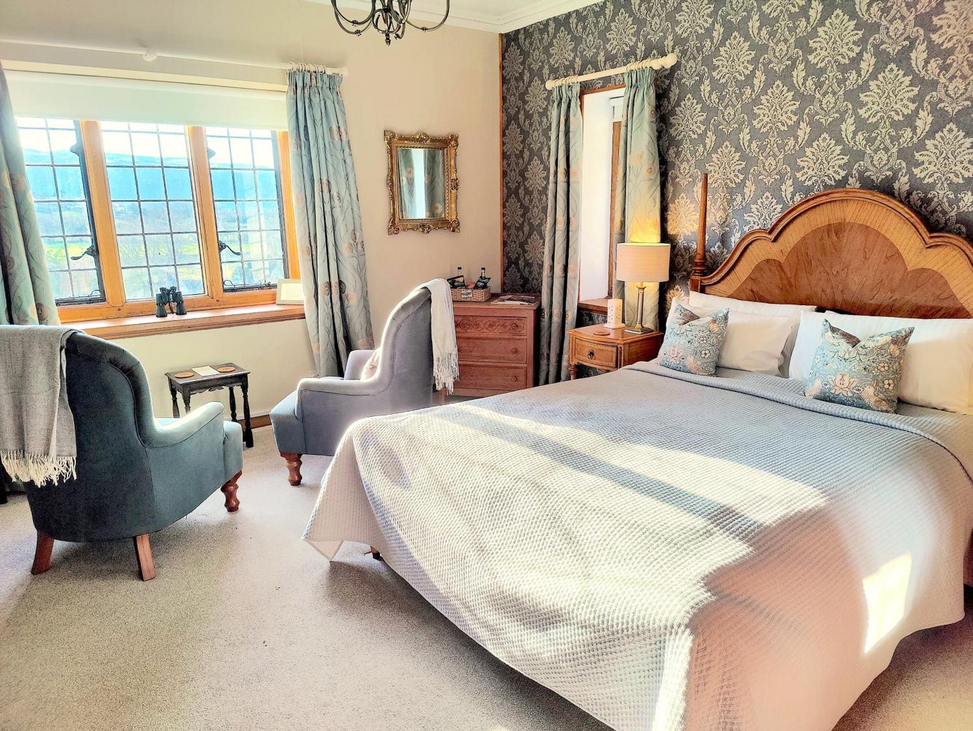 Luxury Bed And Breakfast At Bossington Hall In Exmoor, Somerset ポーロック エクステリア 写真